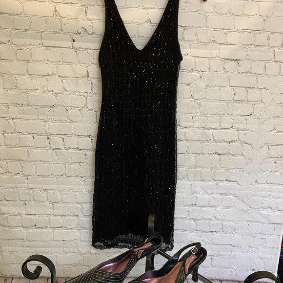 XS Form-fitted Little Black Dress by Ralph Lauren - Picture 6 of 6